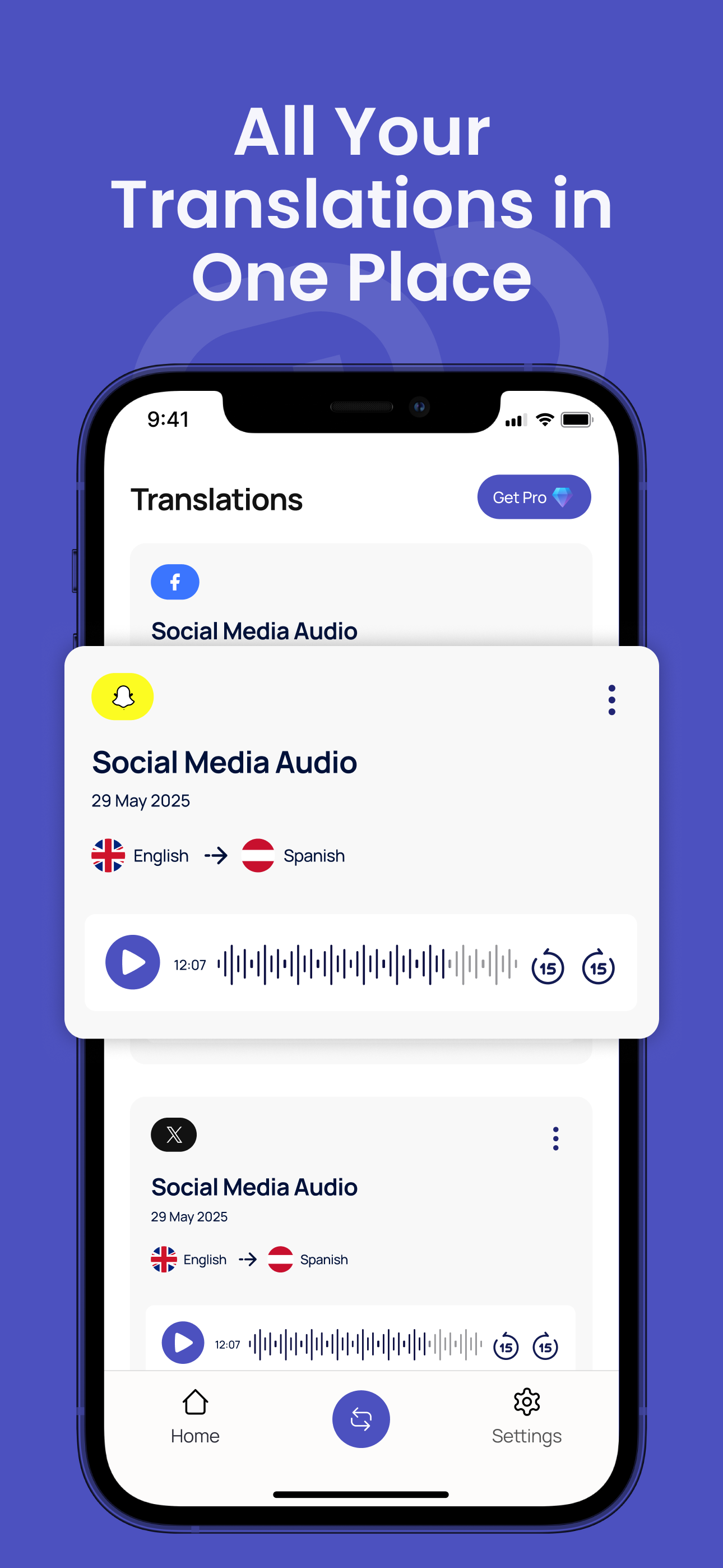Zingo App Interface